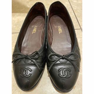 シャネル(CHANEL)の【付属品有り】CHANEL バレエシューズ　39(ハイヒール/パンプス)