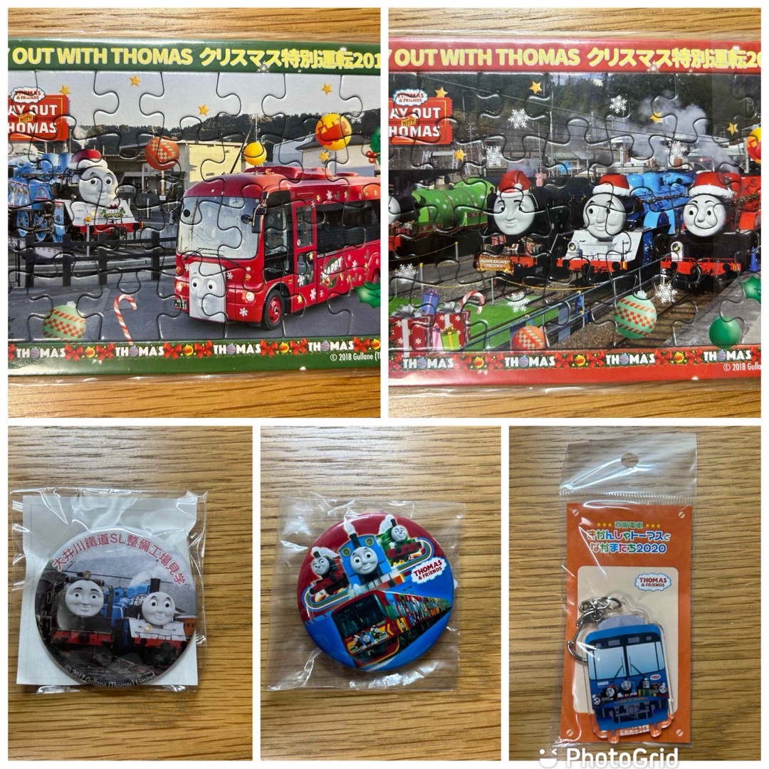 THOMAS(トーマス)のトーマス木製レールシリーズ　20点まとめ売り　※単品販売対応可能 キッズ/ベビー/マタニティのおもちゃ(電車のおもちゃ/車)の商品写真