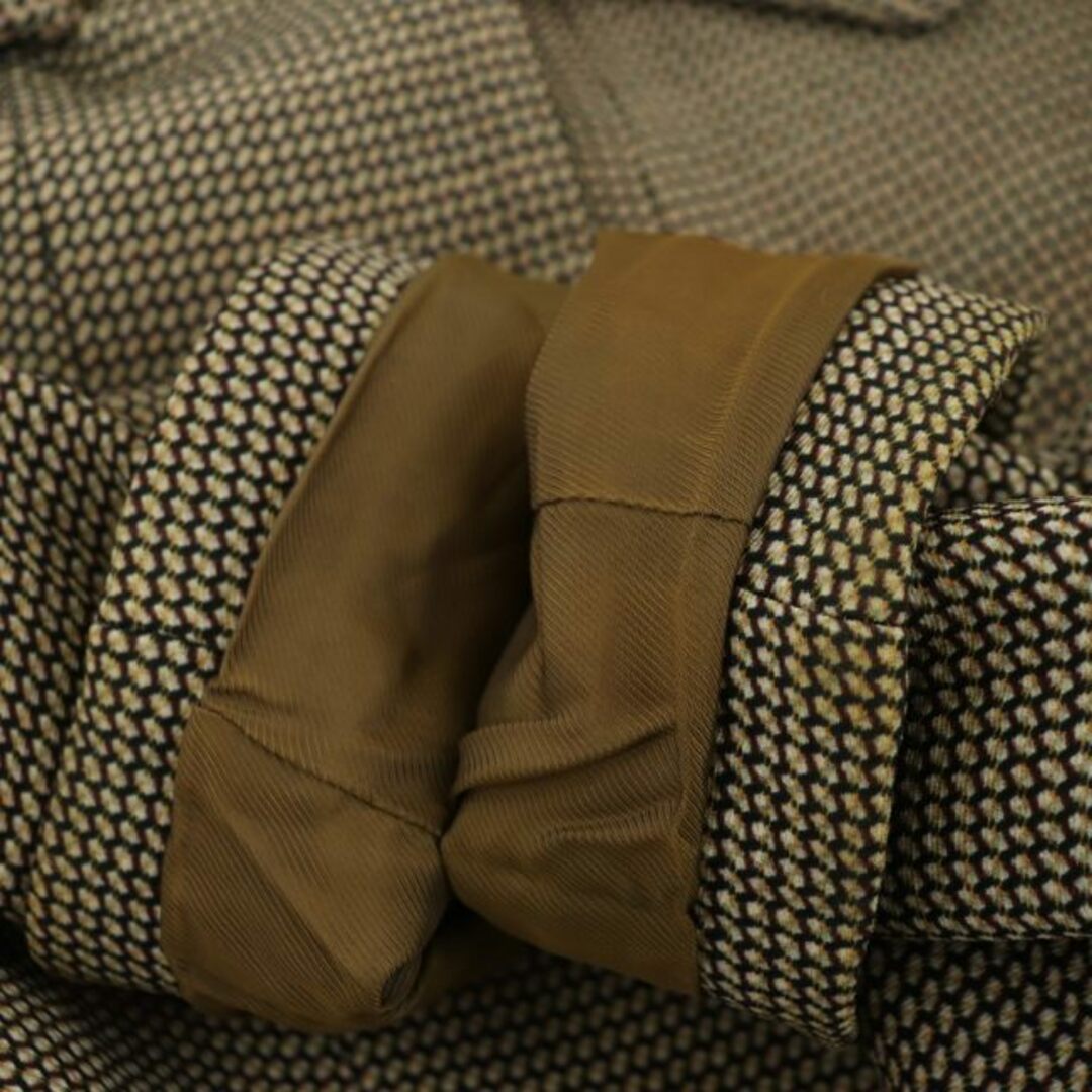 Marni(マルニ)のMARNI ステンカラーコート ロング 総柄 シルク混 スナップボタン 38 レディースのジャケット/アウター(その他)の商品写真