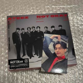 エイティーズ(ATEEZ)のウヨン　NOT OKAY 初回限定A盤　CD トレカ　セット(K-POP/アジア)