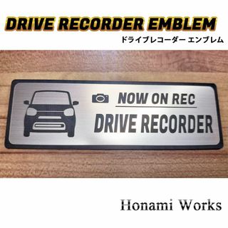 スズキ(スズキ)の新型 アルト HA37 97 ドライブレコーダー エンブレム ステッカー(車外アクセサリ)