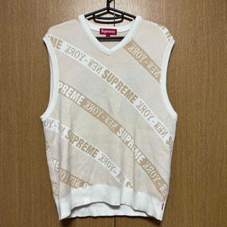 シュプリーム(Supreme)のSUPREME Stripe Sweater Vest SS 22(ベスト)