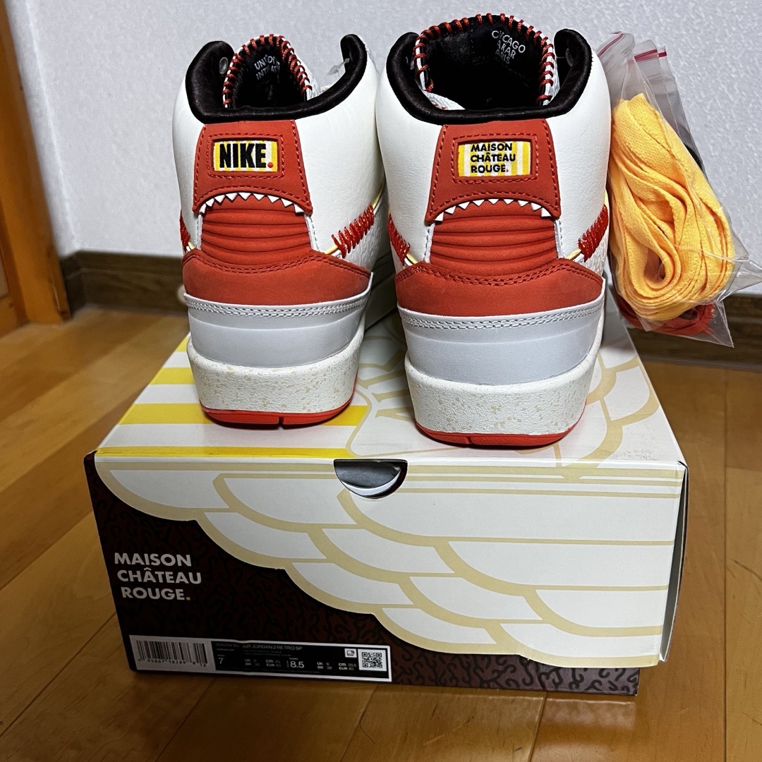 Jordan Brand（NIKE）(ジョーダン)の25cm US7 メゾン シャトー ルージュ × ナイキ エアジョーダン2 メンズの靴/シューズ(スニーカー)の商品写真