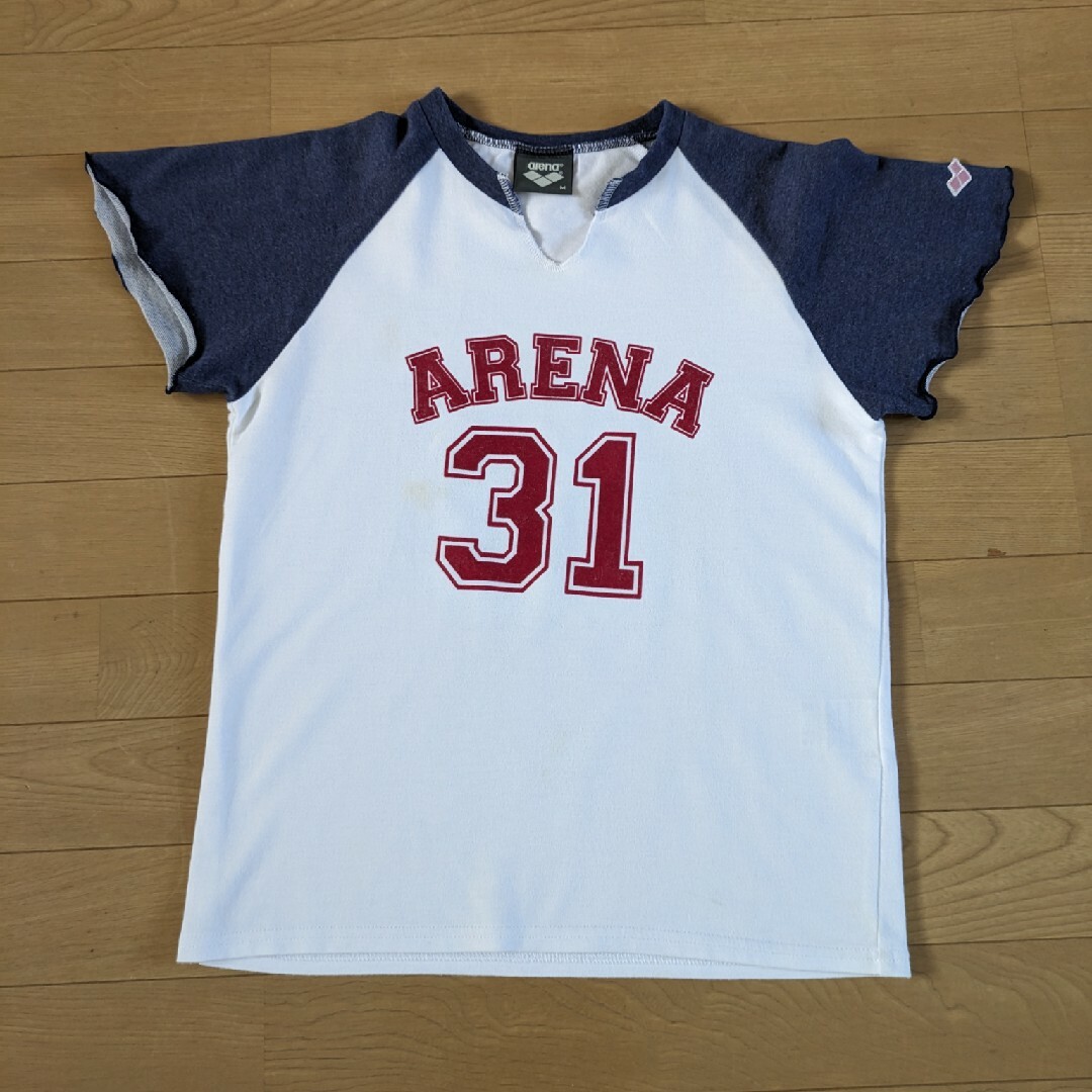 arena(アリーナ)のアリーナ　Tシャツ、Mサイズ レディースのトップス(Tシャツ(半袖/袖なし))の商品写真