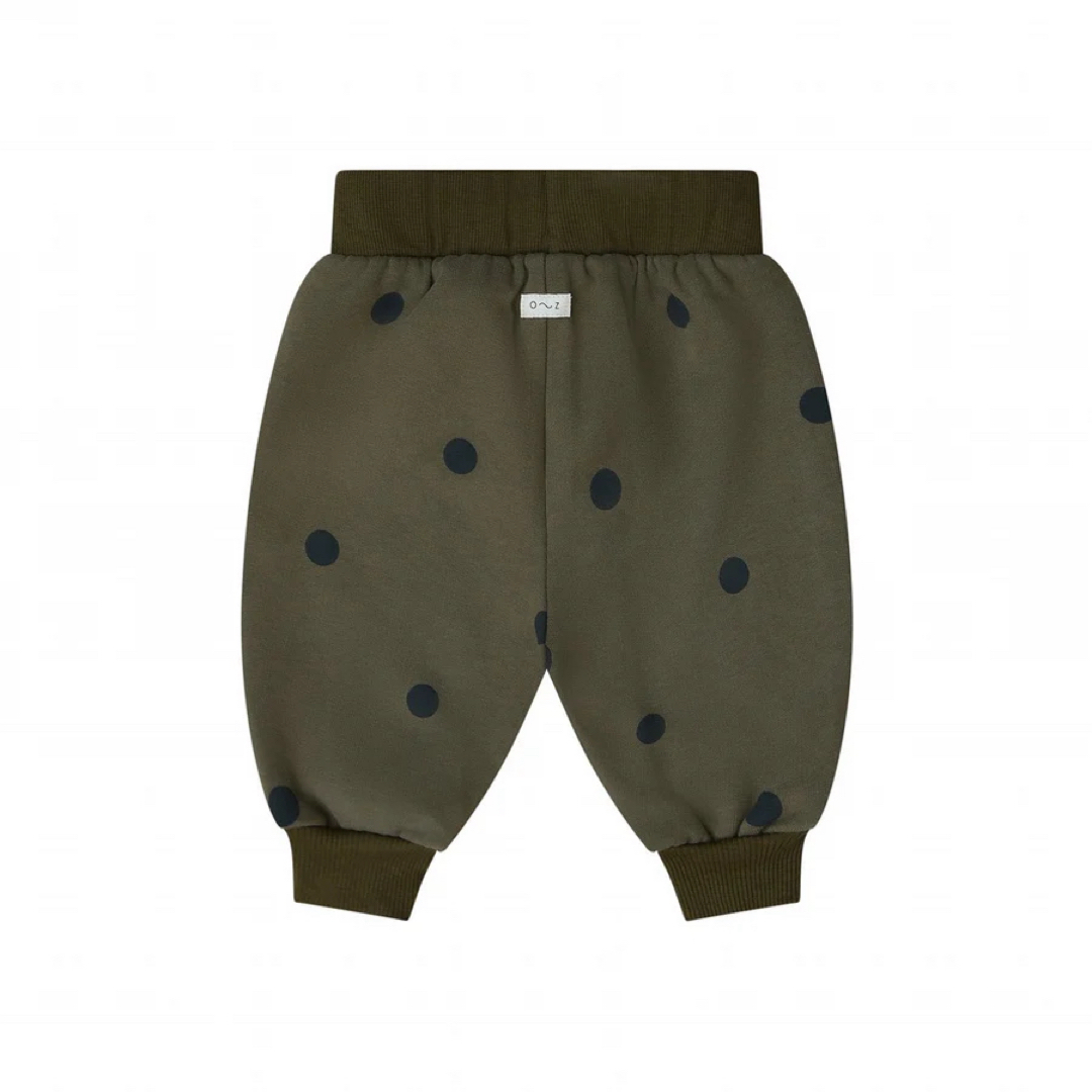 Caramel baby&child (キャラメルベビー&チャイルド)のorganic zoo Olive dots sweat pants 1-2y キッズ/ベビー/マタニティのベビー服(~85cm)(パンツ)の商品写真