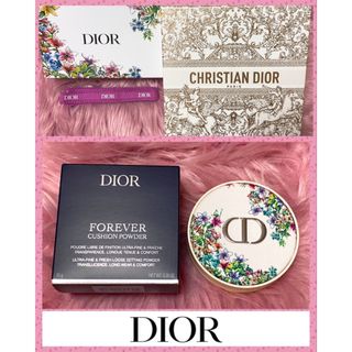 クリスチャンディオール(Christian Dior)の新品  ディオールスキン フォーエヴァー クッション パウダ― 数量限定 箱付き(フェイスパウダー)