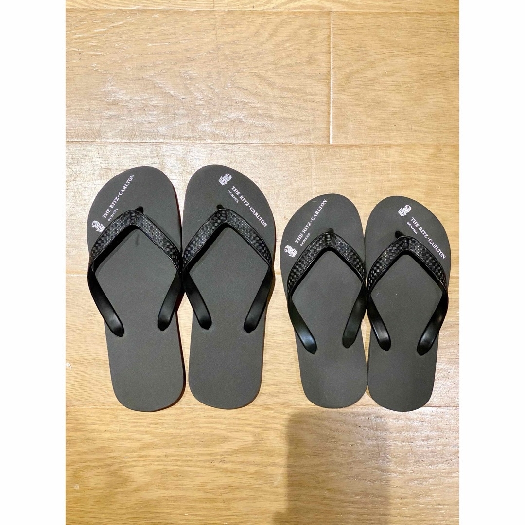 リッツカールトン沖縄　ペアビーチサンダル&トートバッグ メンズの靴/シューズ(ビーチサンダル)の商品写真