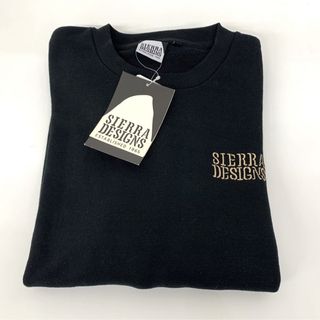 シェラデザイン(SIERRA DESIGNS)のSIERRADESIGNS シエラデザインズ トレーナー XL ブラック 黒(スウェット)