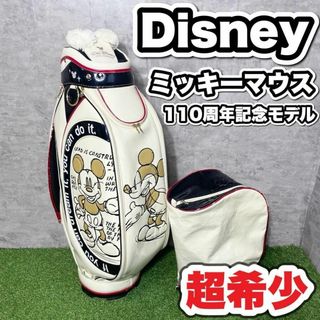 ディズニー ミッキーマウス キャディバッグ 廃盤 希少 白 110 ディズニー ミッキーマウス キャディバッグ 廃盤 希少 白 110