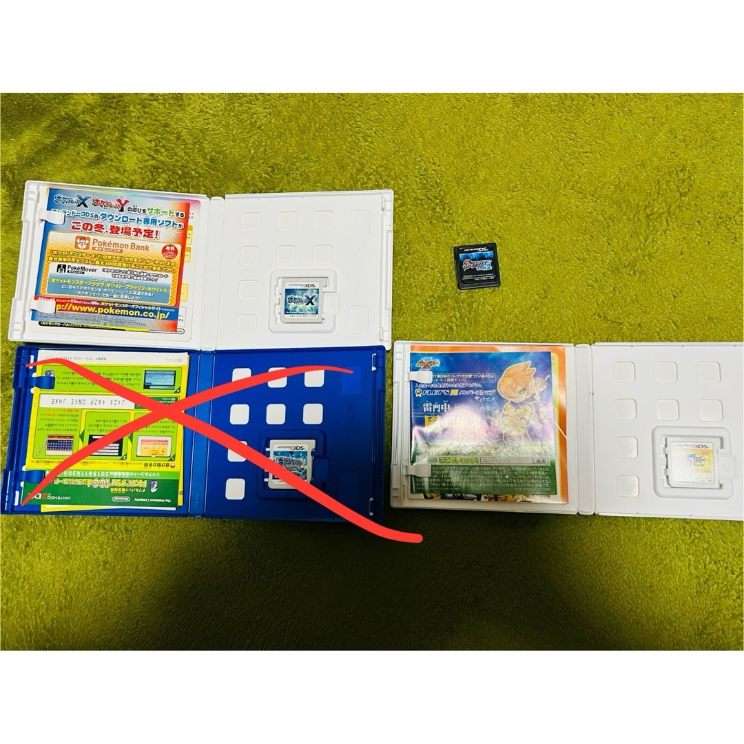 【美品★即日発送】ニンテンドーDSi 本体 ライムグリーン＋ポケモンソフトセット エンタメ/ホビーのゲームソフト/ゲーム機本体(携帯用ゲーム機本体)の商品写真