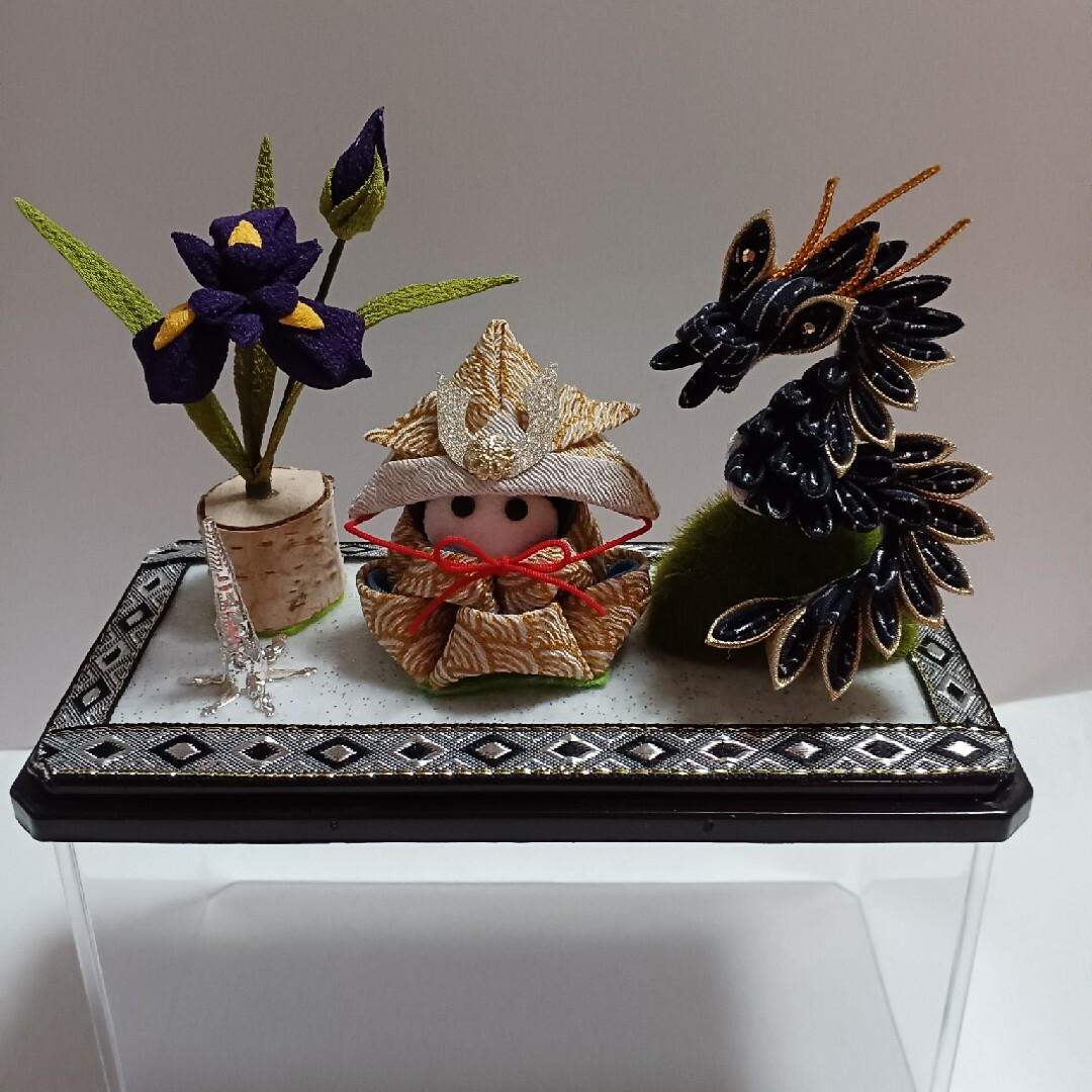 つまみ細工「5月人形と龍」の通販 by アヒル's shop|ラクマ つまみ細工「5月人形と龍」の通販 by アヒル's shop|ラクマ