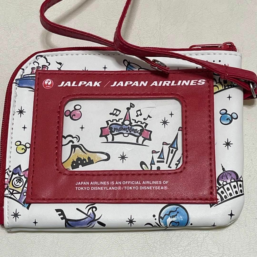 Disney(ディズニー)のディズニー パスケース 非売品 限定 JAL コインケース レディースのファッション小物(コインケース)の商品写真