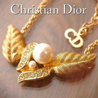 Christian Dior - 希少美品 Dior ヴィンテージ ネックレス ゴールド