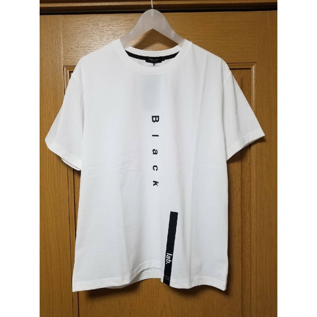 BLACK LABEL CRESTBRIDGE(ブラックレーベルクレストブリッジ)の【新品】ブラックレーベルクレストブリッジ　Tシャツ　L　白　バーバリー　581 メンズのトップス(Tシャツ/カットソー(半袖/袖なし))の商品写真