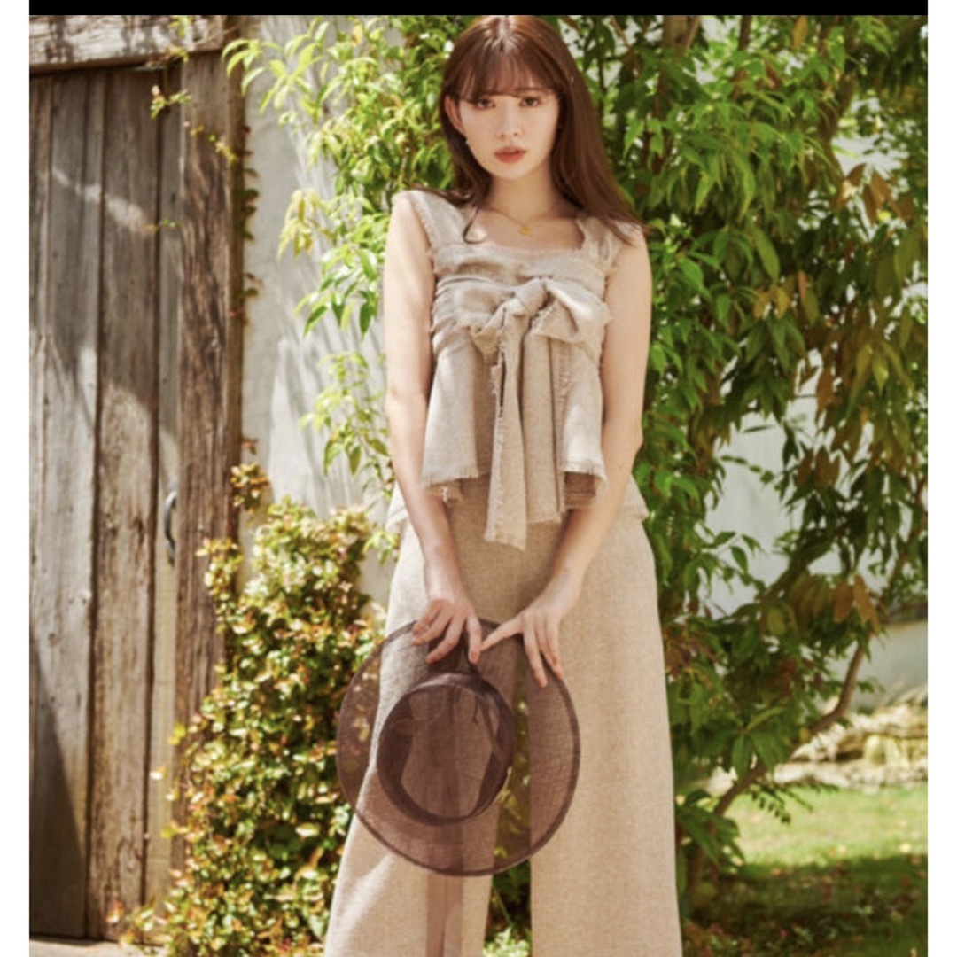 Her lip to(ハーリップトゥ)のherlipto♡Tweed Fringed Summer Set レディースのレディース その他(セット/コーデ)の商品写真