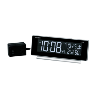 セイコー(SEIKO)のSEIKO 時計　セイコー 目覚まし　電波 デジタル カラー液晶 DL207S (置時計)