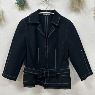 TO BE CHIC - 【トゥービーシック】 三陽商会 テーラードジャケット ベルト ストレッチ 42