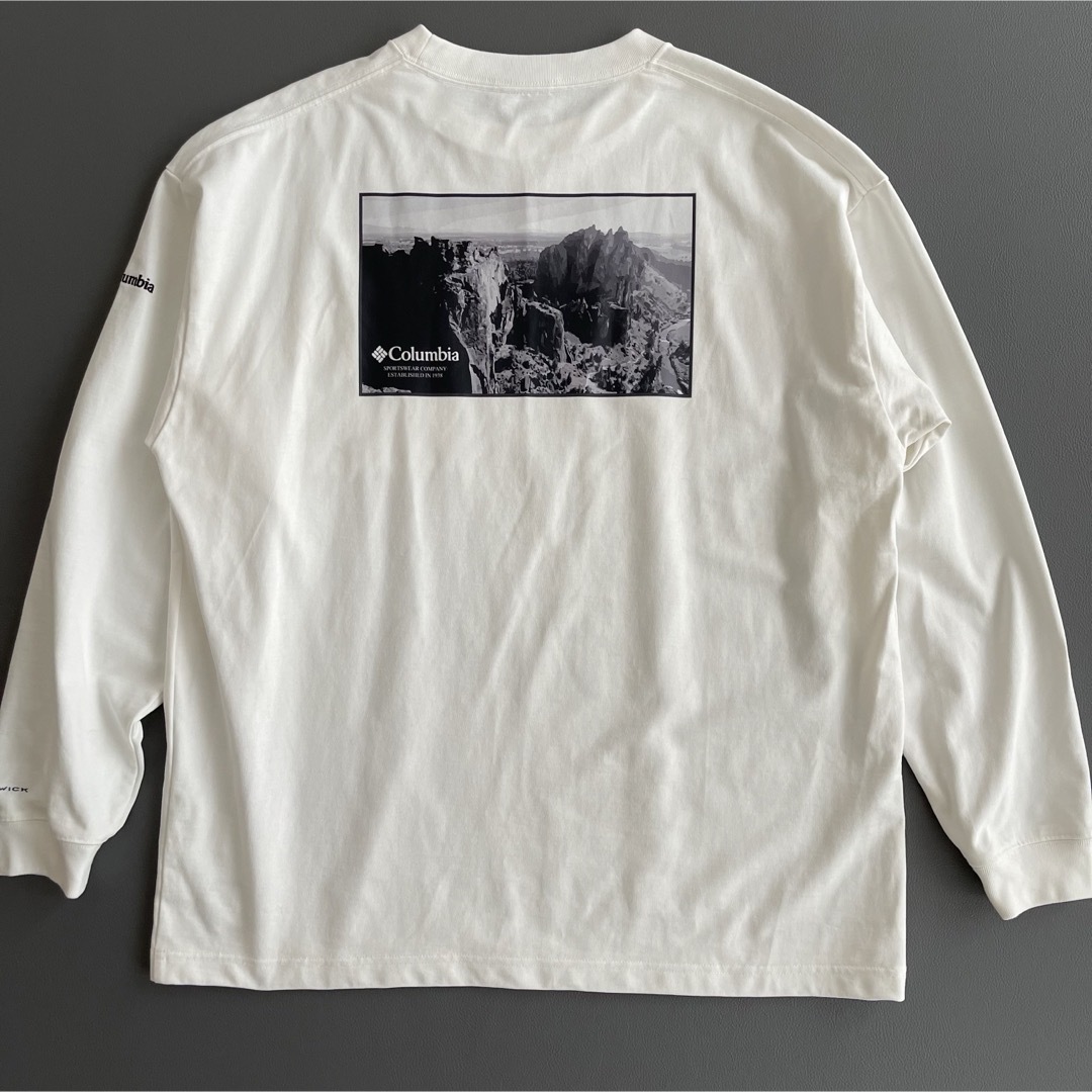 Columbia(コロンビア)のコロンビア ミラーズクレスト グラフィック ロングスリーブティー PM0690 メンズのトップス(Tシャツ/カットソー(七分/長袖))の商品写真