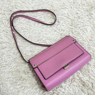 フルラ(Furla)のフルラ ショルダーウォレット ライクミニ ピンク 斜め掛け 大容量 長財布(ショルダーバッグ)