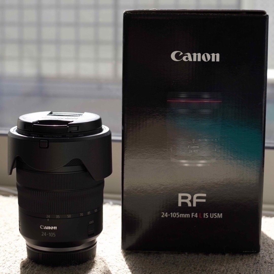 Canon(キヤノン)のCanon RF24-105mm F4 L IS USM スマホ/家電/カメラのカメラ(レンズ(ズーム))の商品写真