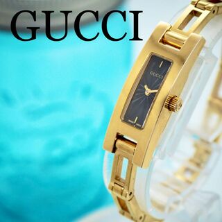 グッチ(Gucci)の744【美品】GUCCI グッチ時計　レディース腕時計　ゴールド　ブレスレット(その他)
