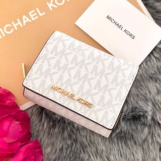 Michael Kors - 新品☆マイケルコース MKロゴ 3つ折りウォレット