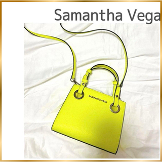 サマンサベガ(Samantha Vega)のSamantha vega ♡ 2way レア ミニ バッグ イエロー(ショルダーバッグ)