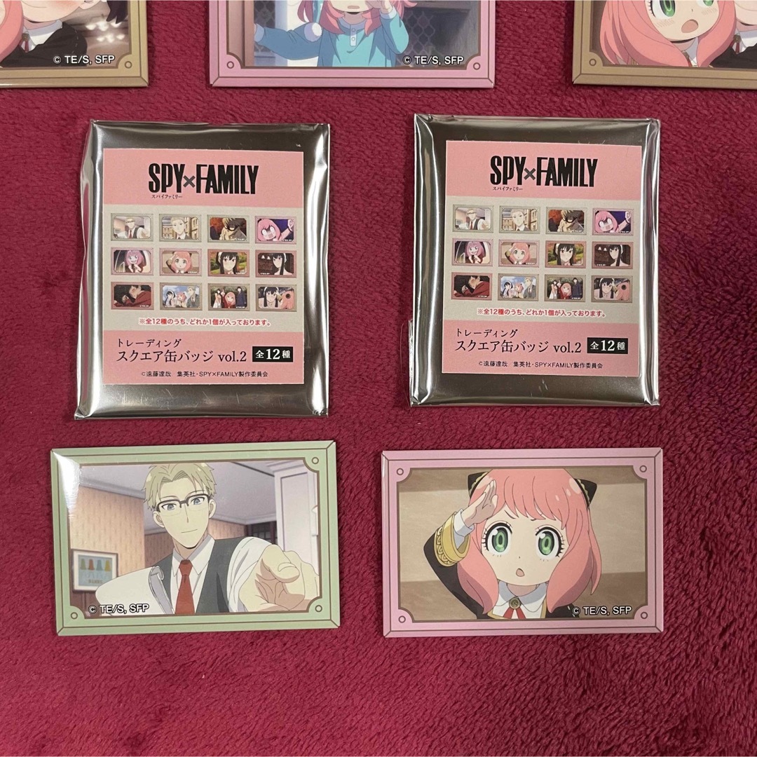 集英社 - SPY×FAMILY スパイファミリー トレーディング スクエア缶