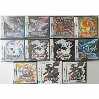 ニンテンドーDS(ニンテンドーDS)のニンテンドーDS ポケモン 9本セット　Nintendo NDS Pokemon(携帯用ゲームソフト)