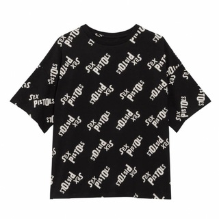 ジーユー(GU)の新品タグ付き●GU セックスピストルズ　グラフィックT ブラック XXL(Tシャツ(半袖/袖なし))