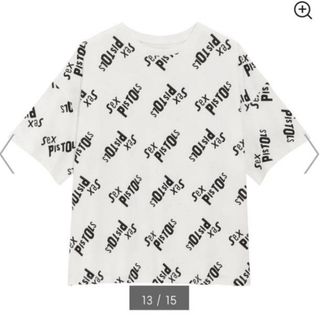 ジーユー(GU)の新品タグ付き●GU セックスピストルズ　グラフィックT  ホワイト XXL(Tシャツ(半袖/袖なし))