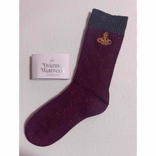 ヴィヴィアンウエストウッド(Vivienne Westwood)のヴィヴィアンウエストウッド　ソックス　靴下　 ラメ入り(ソックス)