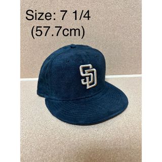 ニューエラー(NEW ERA)のSize: 7 1/4 ニューエラ サンディエゴパドレス 59fifty ブラッ(キャップ)