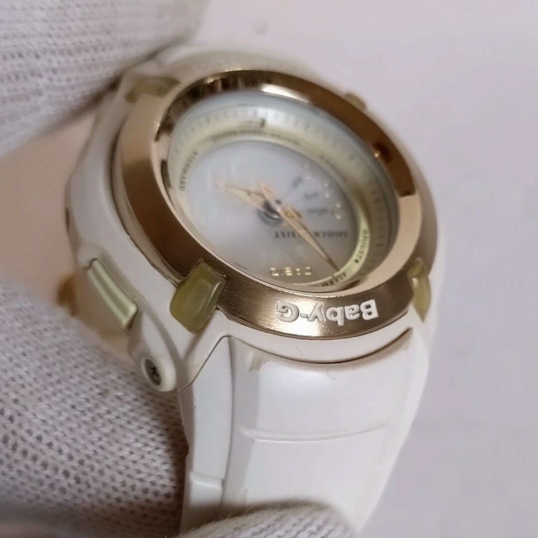 Baby-G(ベビージー)のCASIO baby-G レディース　キッズ　腕時計 アナデジ　BG-70LV メンズの時計(腕時計(デジタル))の商品写真