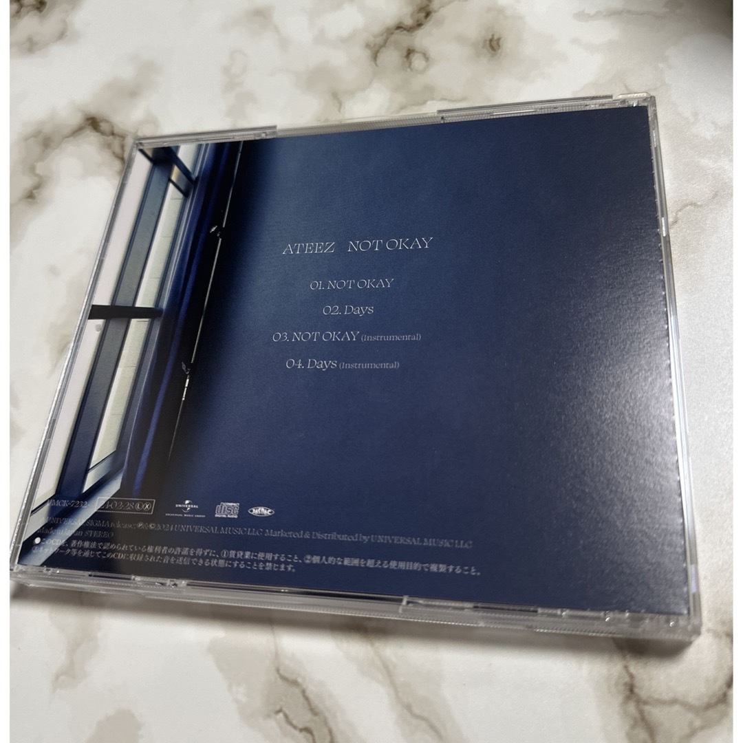 ATEEZ(エイティーズ)のateez NOTOKAY（初回フラッシュプライス盤）ソンファ エンタメ/ホビーのCD(K-POP/アジア)の商品写真