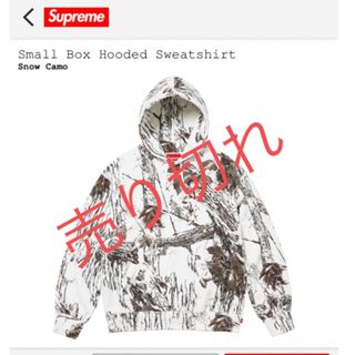 シュプリーム(Supreme)の‼️Supreme Small Box Hooded Sweatshirt ‼️(パーカー)