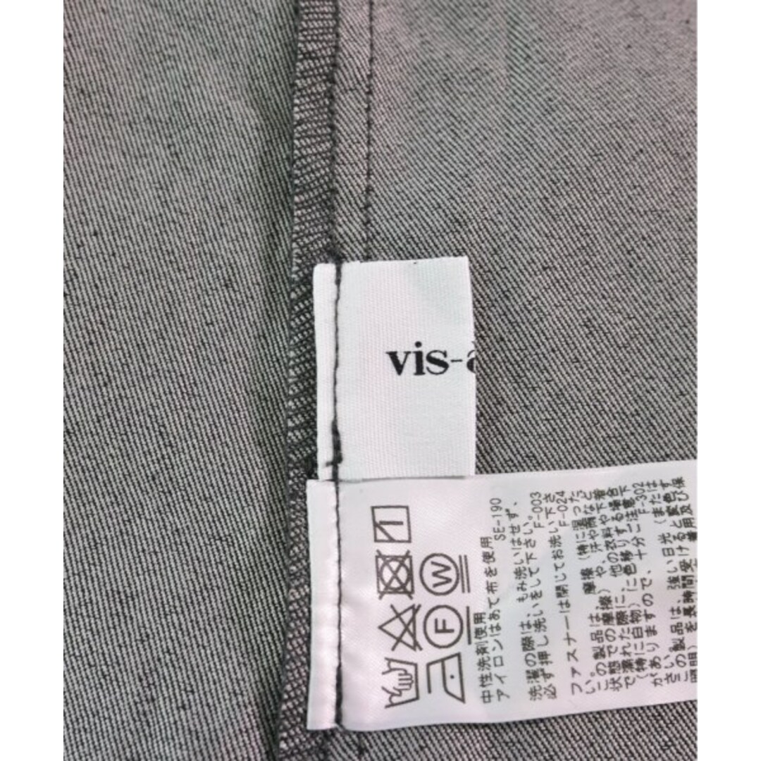 ViS(ヴィス)のViS ヴィス ワンピース M 黒(デニム) 【古着】【中古】 レディースのワンピース(ひざ丈ワンピース)の商品写真