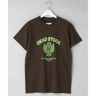 イタリアデッドストックMYARカモフラージュマイヤーブラウングリーン半袖Tシャツ(Tシャツ/カットソー(半袖/袖なし))