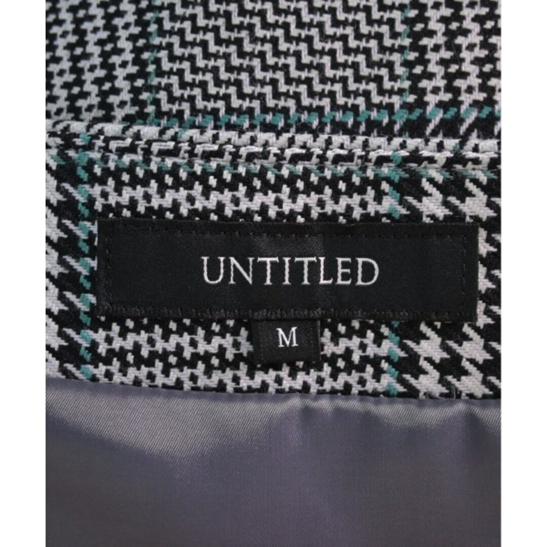 UNTITLED(アンタイトル)のUNTITLED アンタイトル ロング・マキシ丈スカート M 黒x白x緑(総柄) 【古着】【中古】 レディースのスカート(ロングスカート)の商品写真