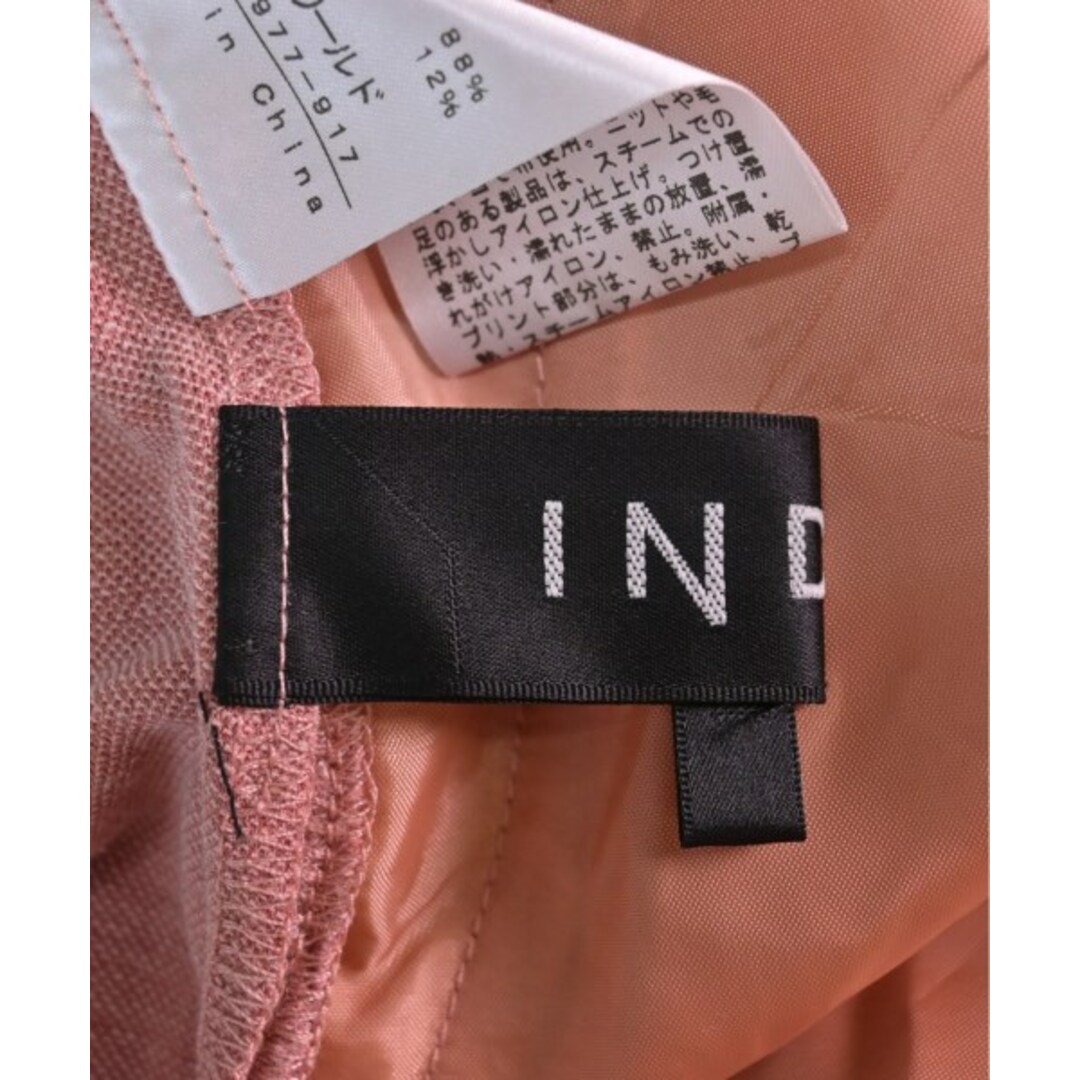 INDIVI(インディヴィ)のINDIVI インディヴィ パンツ（その他） 15(XXL位) ピンク 【古着】【中古】 レディースのパンツ(その他)の商品写真