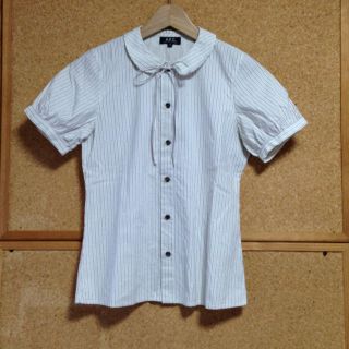 アーペーセー(A.P.C)のA.P.Cストライプ半袖シャツ(シャツ/ブラウス(半袖/袖なし))