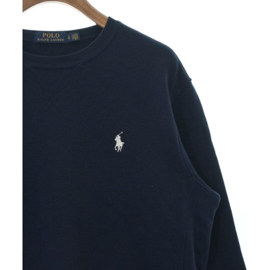 POLO RALPH LAUREN(ポロラルフローレン)のPolo Ralph Lauren ポロラルフローレン スウェット S 紺 【古着】【中古】 メンズのトップス(スウェット)の商品写真