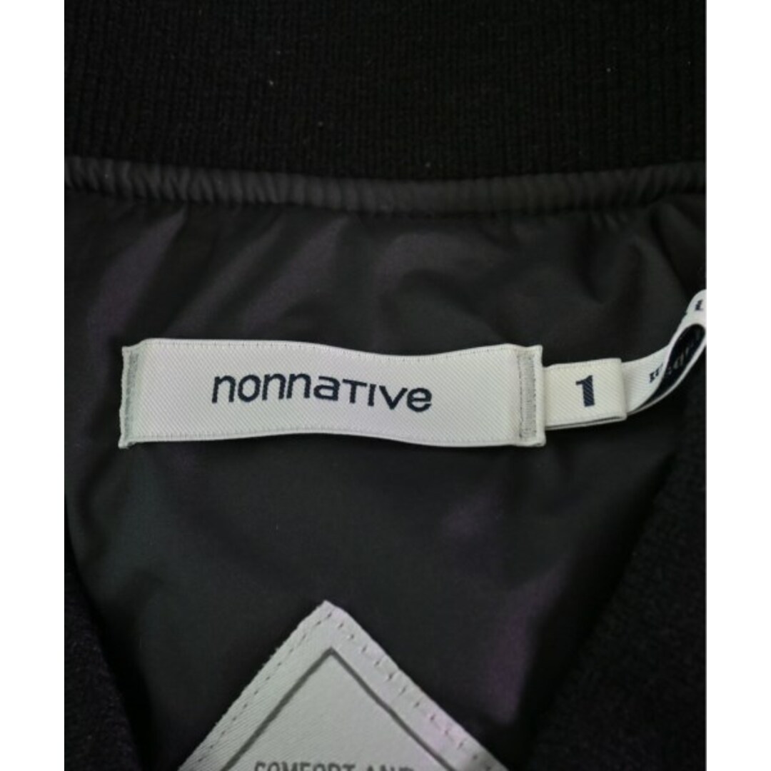 nonnative(ノンネイティブ)のnonnative ノンネイティヴ ミリタリーブルゾン 1(S位) 黒 【古着】【中古】 メンズのジャケット/アウター(ミリタリージャケット)の商品写真