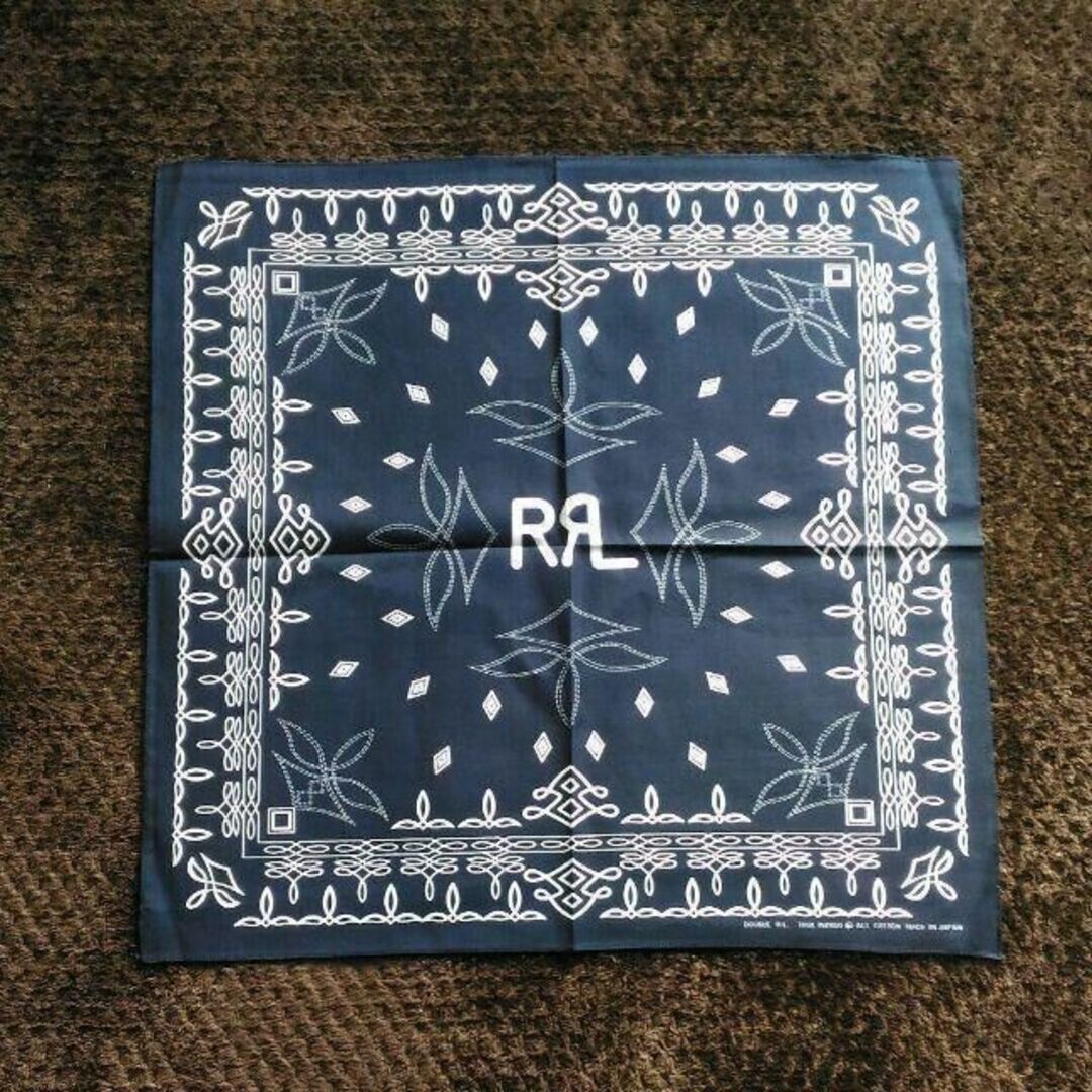  【未使用】RRL バンダナ スカーフ ハンカチ ダブルアールエル メンズのファッション小物(バンダナ/スカーフ)の商品写真