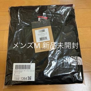 ザノースフェイス(THE NORTH FACE)のザノースフェイス　ブラック　メンズ　半袖　Mサイズ(Tシャツ/カットソー(半袖/袖なし))