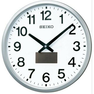 セイコー(SEIKO)のセイコークロック掛け時計 ハイブリッドソーラー 電波 アナログ SF242S(掛時計/柱時計)