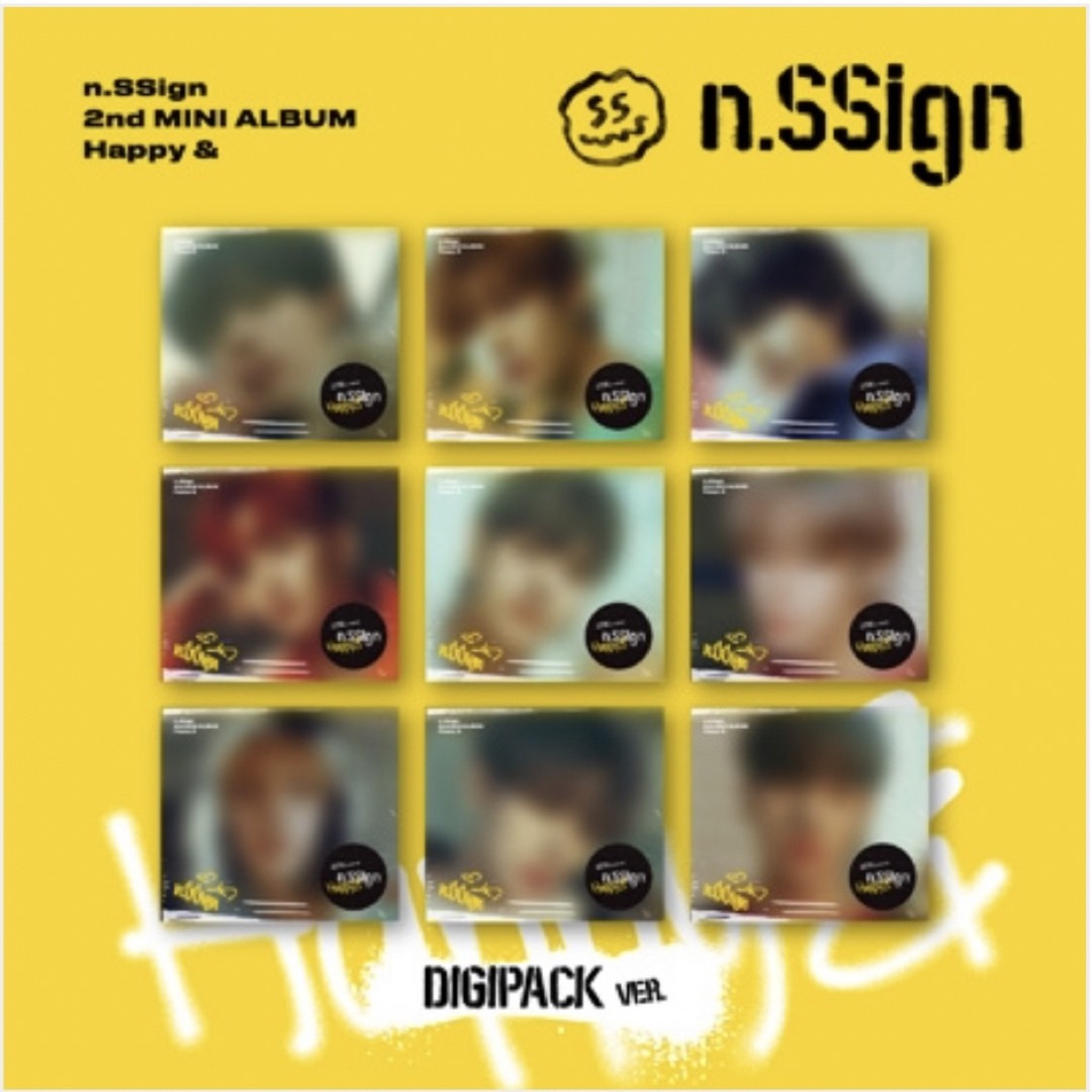 n.SSign Happy & Digipack ver. ヒウォン - K-POP・アジア