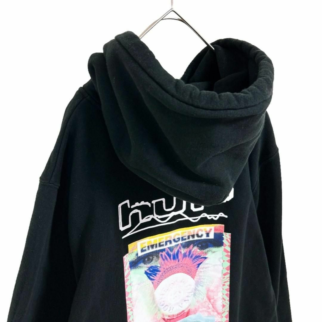 HUF(ハフ)のL★HUF ハフ 両面プリント プルオーバーパーカーエマージェンシー システム メンズのトップス(パーカー)の商品写真