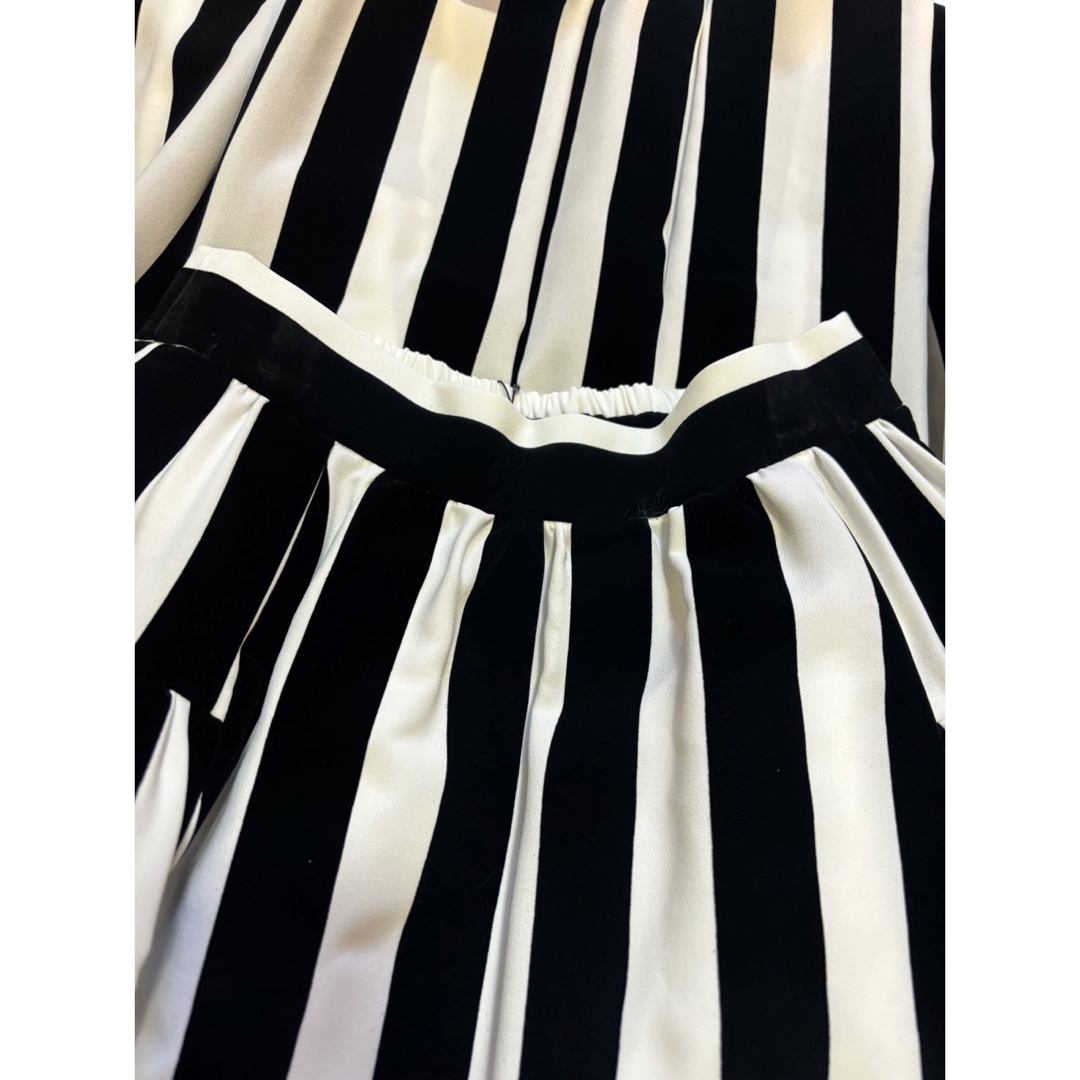 Drawer(ドゥロワー)の新品　SHE Tokyo  Michelle big stripe レディースのスカート(ロングスカート)の商品写真