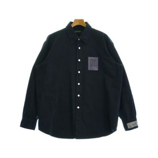 ラフシモンズ(RAF SIMONS)のRAF SIMONS ラフシモンズ カジュアルシャツ S 紺 【古着】【中古】(シャツ)